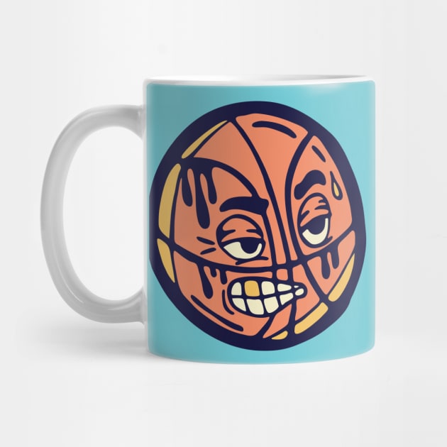 Disgusted Basketball by Cofefe Studio